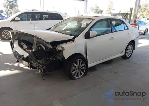 2010 Toyota Corolla S z USA, uszkodzony, nr VIN 2T1BU4EE4AC478504